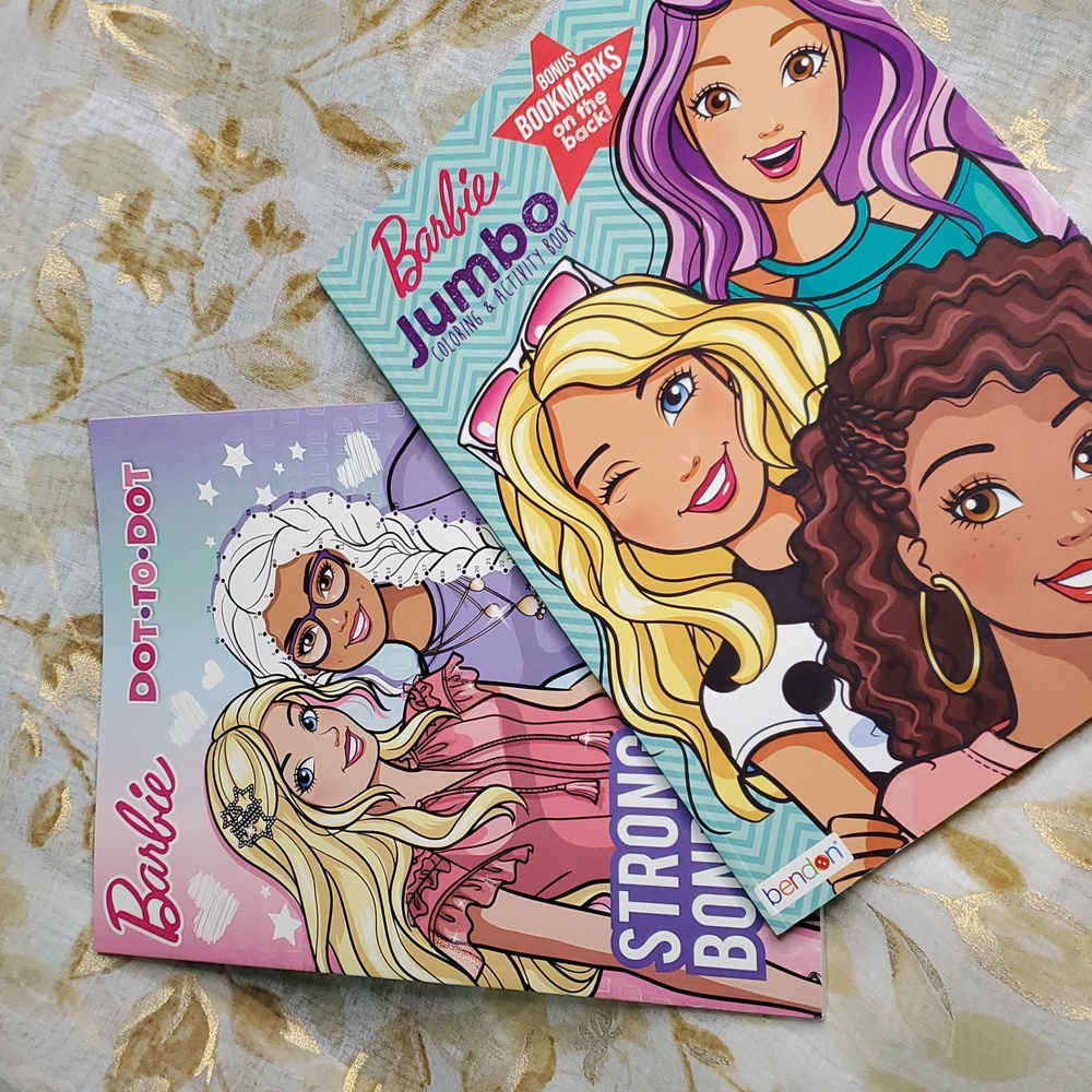 Barbie Coloring and Activity Book‎ Set